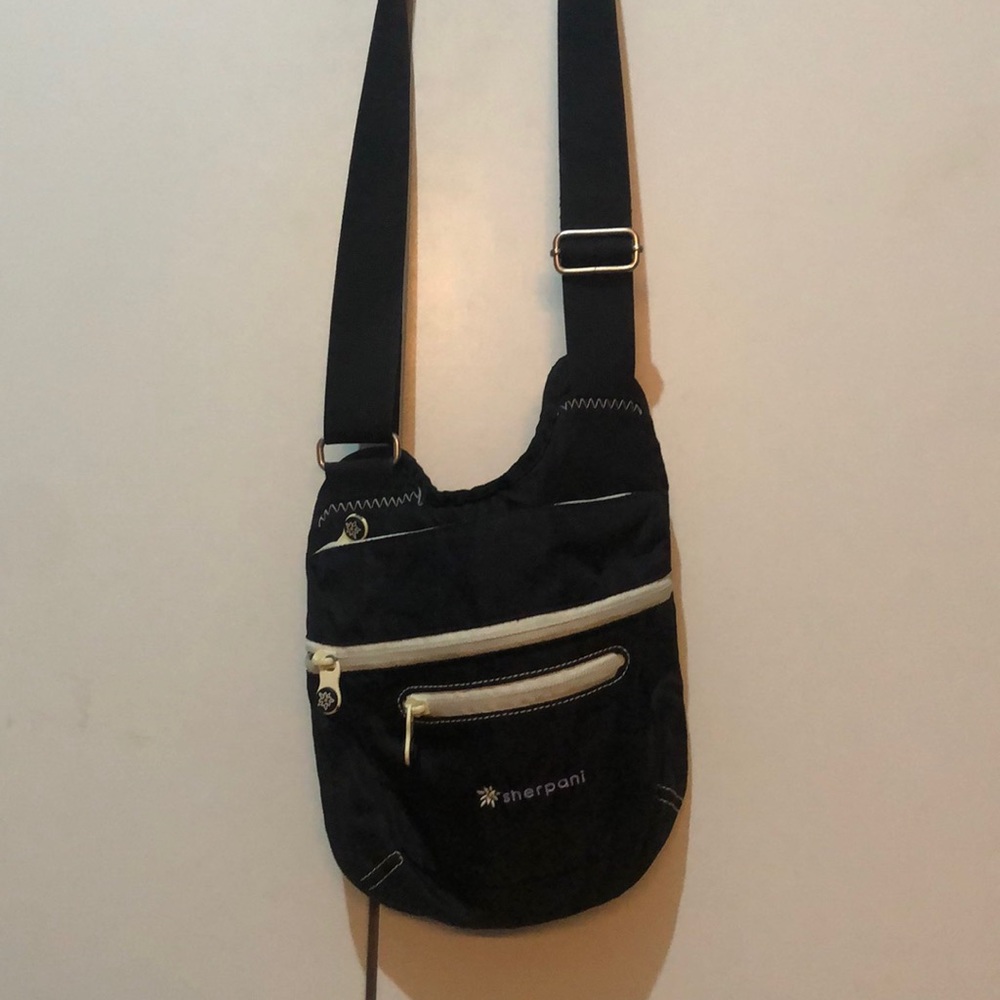 Black cross body bag